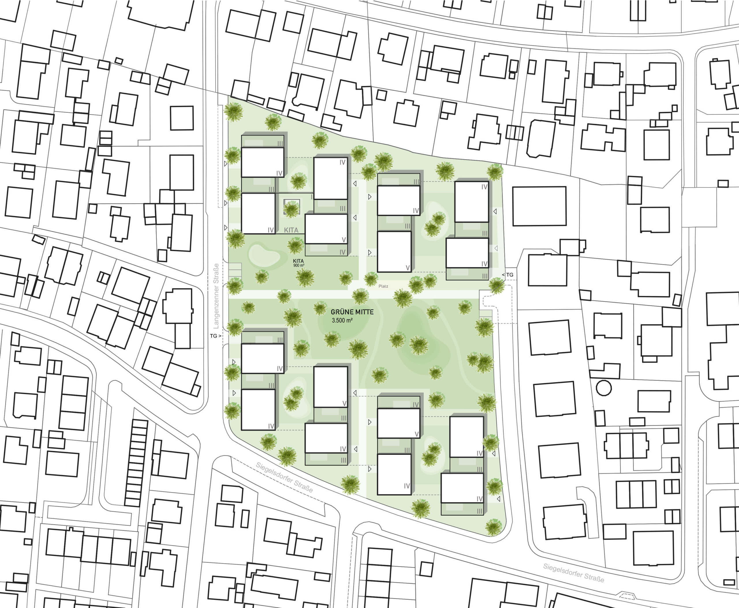 Neuentwicklung Siegelsdorfer Strasse